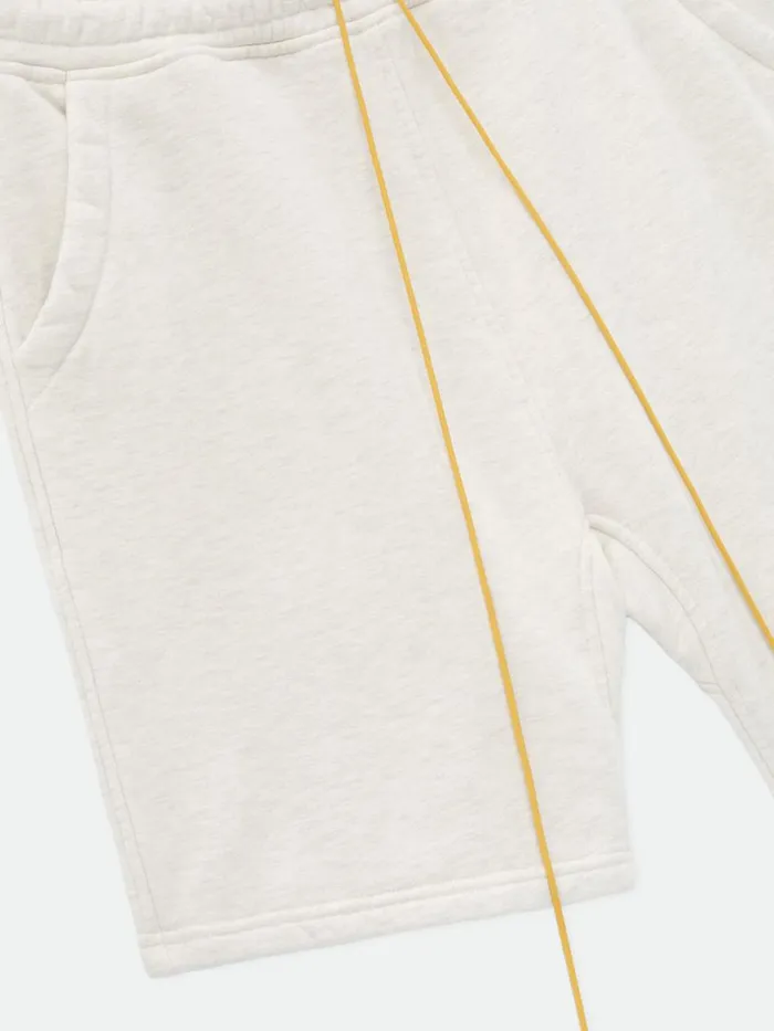 Men Rhude Shorts SWEAT SHORTS Oatmeal