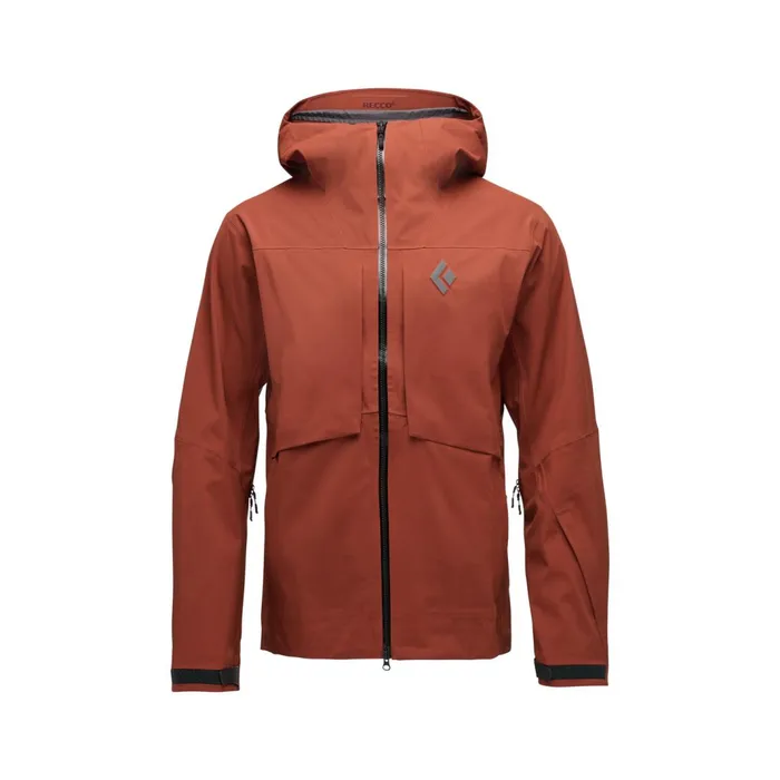 Men Ski and Snowboard Jackets Black Diamond Factor Shell