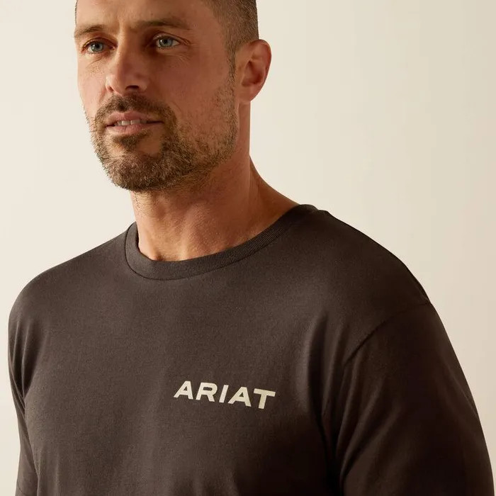 Men TShirts and Polos Ariat Ariat Ambush Camo TShirt Vintage Black Men TShirts and Polos Ariat Ariat Ambush Camo TShirt Vintage Black