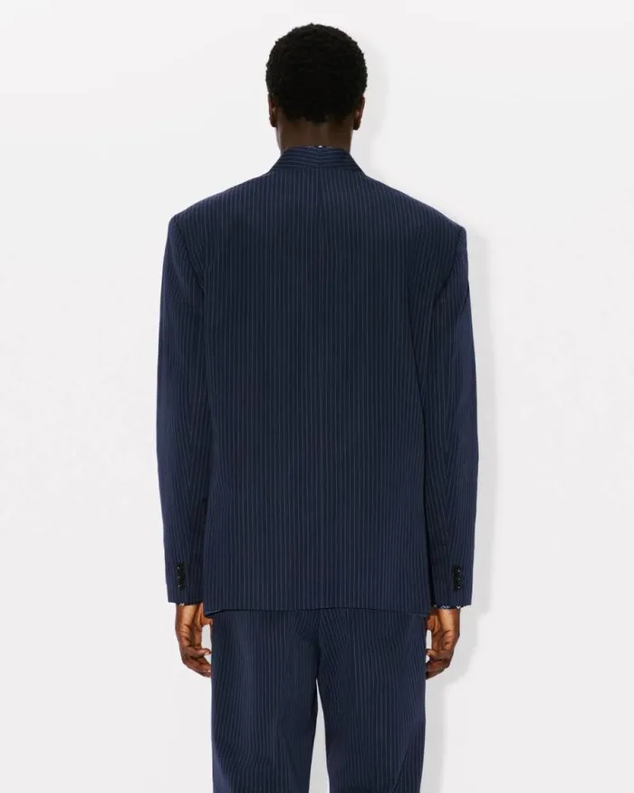 Men Tailored Kimono Jacket Midnight Blue Kenzo Jackets And Coats