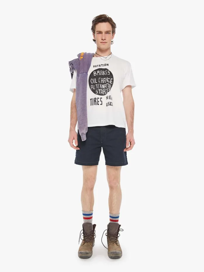 Men Tees Mother Denim The Lowdown White