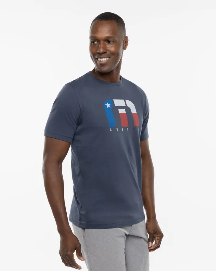Men Tees TravisMathew LIVE MUSIC TEE Mood Indigo