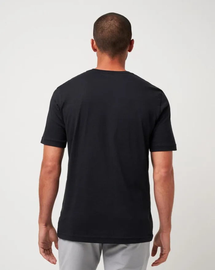 Men Tees TravisMathew USC SCHOOL SPIRIT TEE Black Men Tees TravisMathew USC SCHOOL SPIRIT TEE Black