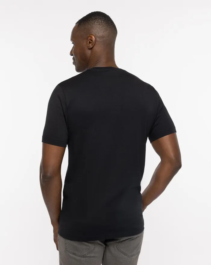 Men Tees TravisMathew WINTER STORM TEE Black