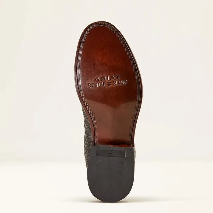 Men Western Boots Ariat Bench Made Clanton Western Boot Black American Alligatormidnight Black Men Western Boots Ariat Bench Made Clanton Western Boot Black American Alligatormidnight Black