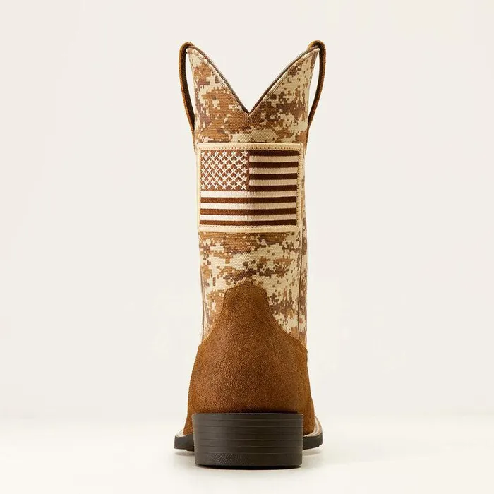 Men Western Boots Ariat Sport Patriot Western Boot Antique Mocha Suede Men Western Boots Ariat Sport Patriot Western Boot Antique Mocha Suede