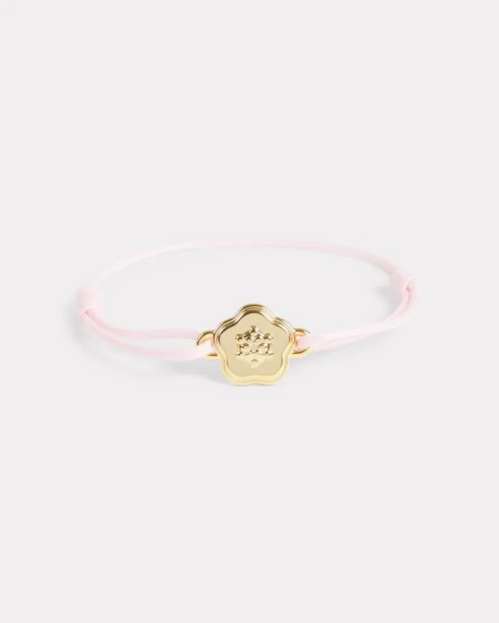 MenWomen 039Boke Flower039 Friendship Bracelet Faded Pink Kenzo Pins And Jewelry
