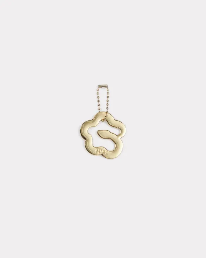 MenWomen 039KENZO Stamp039 Shoe Charm Gold Kenzo Pins And Jewelry