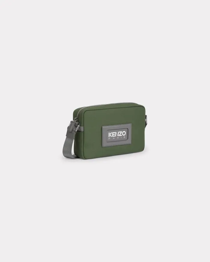 MenWomen 039KENZOGRAPHY039 Strap Bag Dark Khaki Kenzo Bags