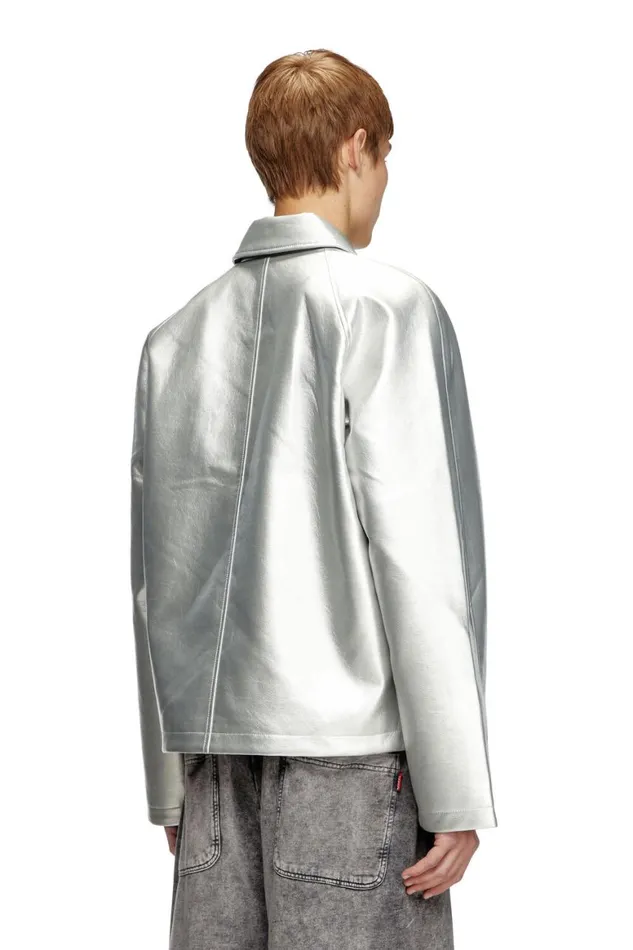 MenWomen Diesel Jackets JTHOME Silver