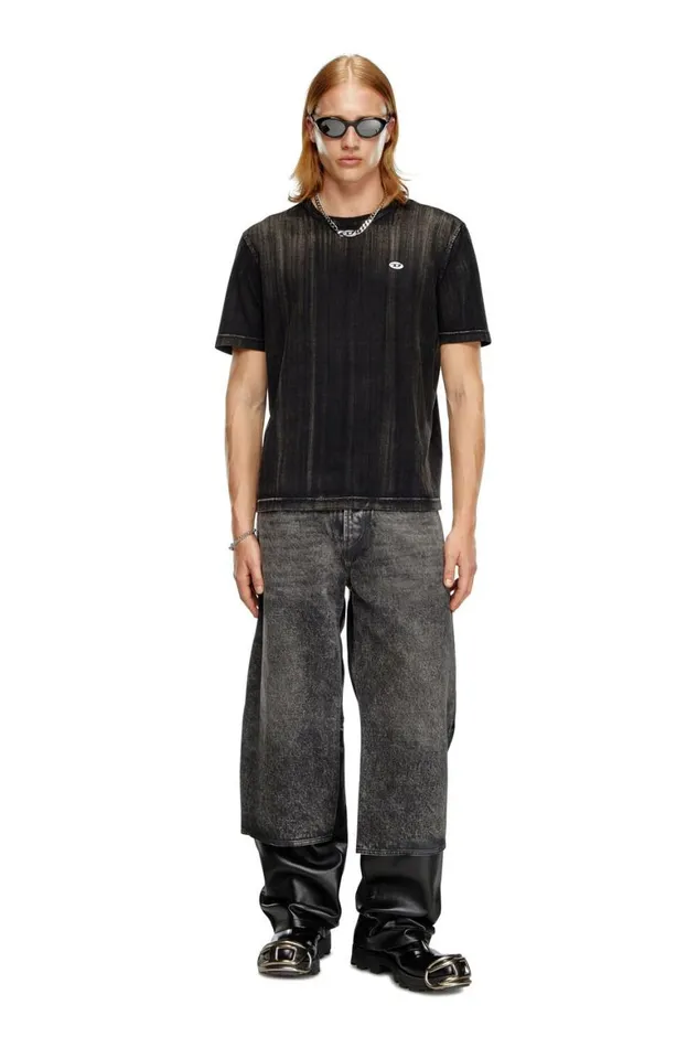 MenWomen Diesel TShirts and Polos TADJUSTK8 Black