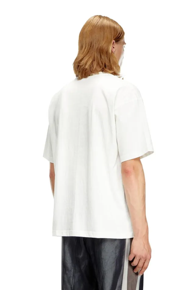MenWomen Diesel TShirts and Polos TBOXTQ22 White MenWomen Diesel TShirts and Polos TBOXTQ22 White