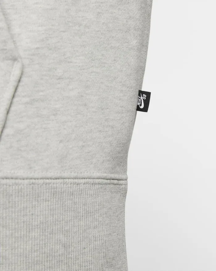 MenWomen Nike Hoodies And Sweatshirts SB Grey Heatherwhite