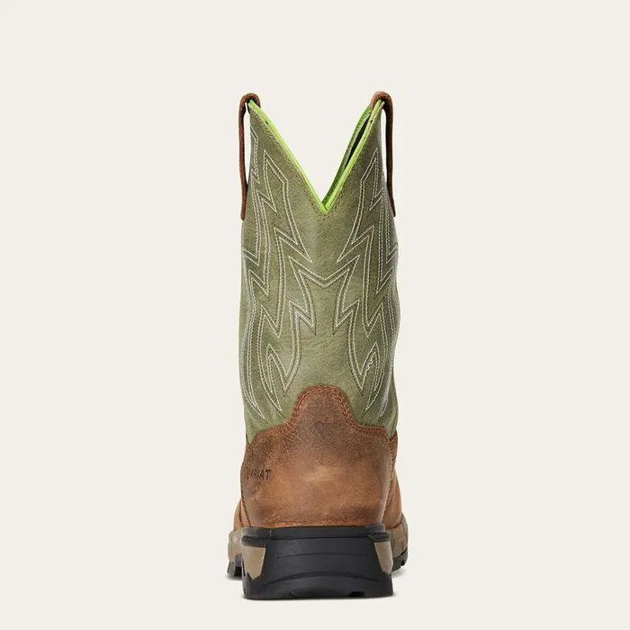 Men Work Boots Ariat Rebar Flex Western Waterproof Work Boot Rye Brown Men Work Boots Ariat Rebar Flex Western Waterproof Work Boot Rye Brown