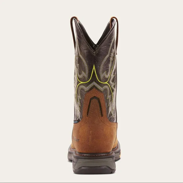 Men Work Boots Ariat WorkHog XT Waterproof Carbon Toe Work Boot Tumbled Bark Men Work Boots Ariat WorkHog XT Waterproof Carbon Toe Work Boot Tumbled Bark