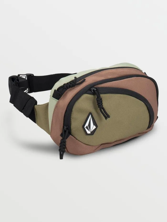 Mens Bags and Backpacks Volcom Waisted Pack 8211 Dusty Brown