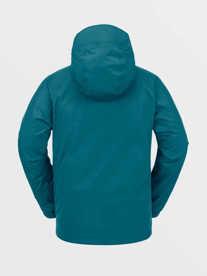 Mens Jackets Volcom Dua GoreTex Jacket 8211 Blue