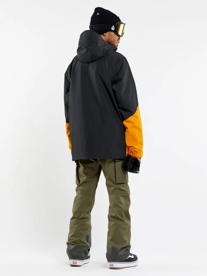 Mens Jackets Volcom Vcolp Jacket 8211 Gold