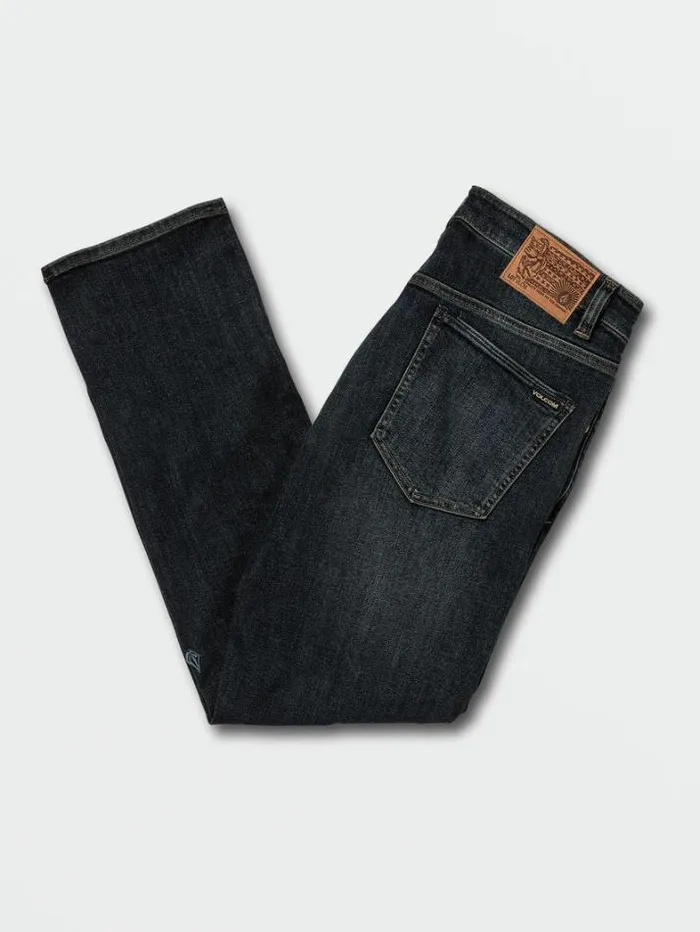 Mens Jeans Volcom Vorta Slim Fit Jeans 8211 Vintage Blue