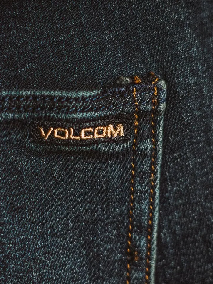 Mens Jeans Volcom Vorta Slim Fit Jeans 8211 Vintage Blue