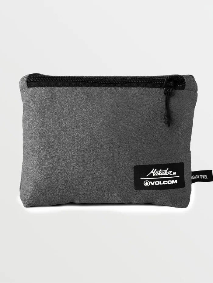 MensKids Accessories Volcom X Matador Packable Beach Towel 8211 Grey