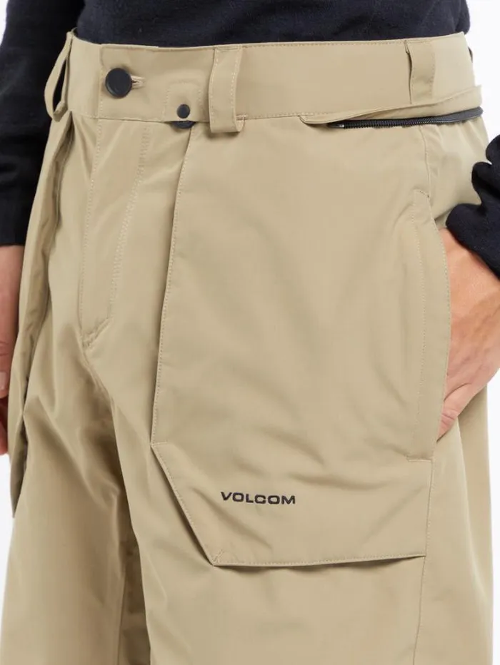 Mens Pants Volcom Roan Pants 8211 Dark Khaki