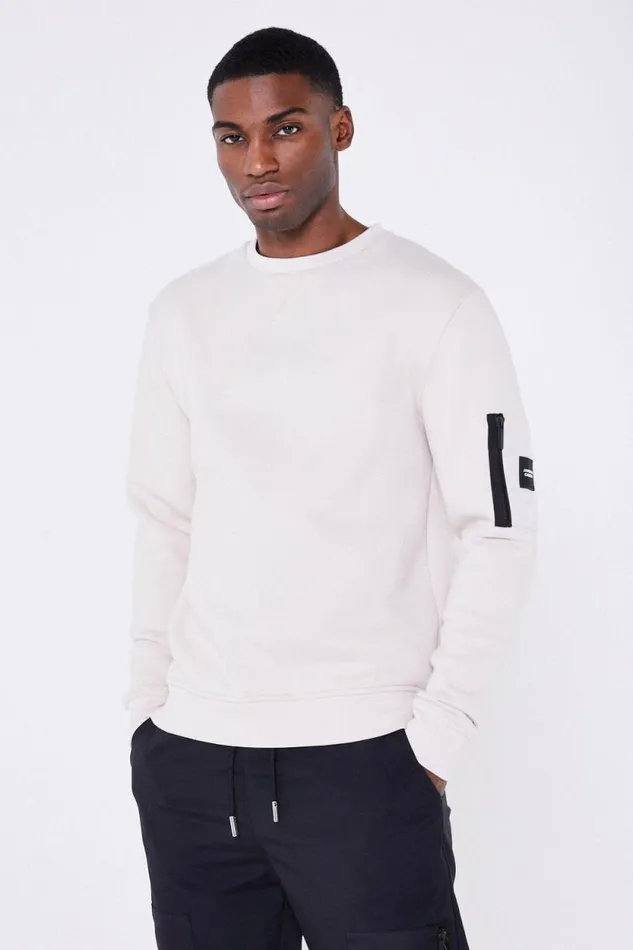 Mens Stealth Cargo Jumper Jameson Carter Hoodies and Sweatshirts