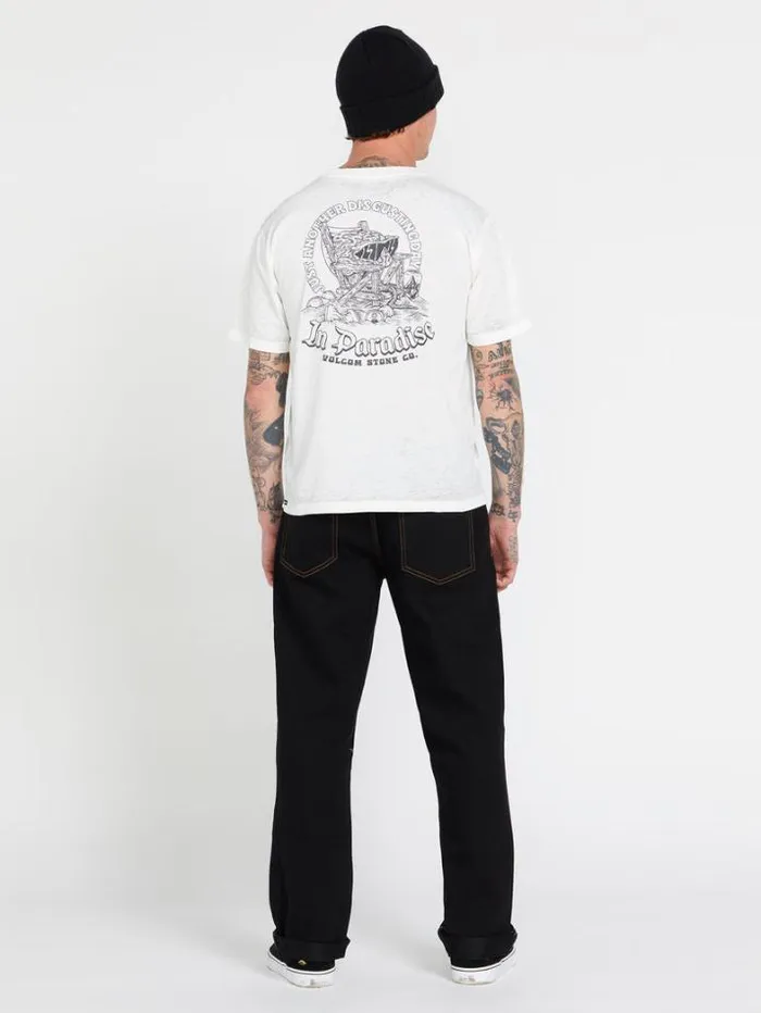Mens TShirts and Tanks Volcom Skate Vitals Collin Provost Short Sleeve Tee 8211 Off White
