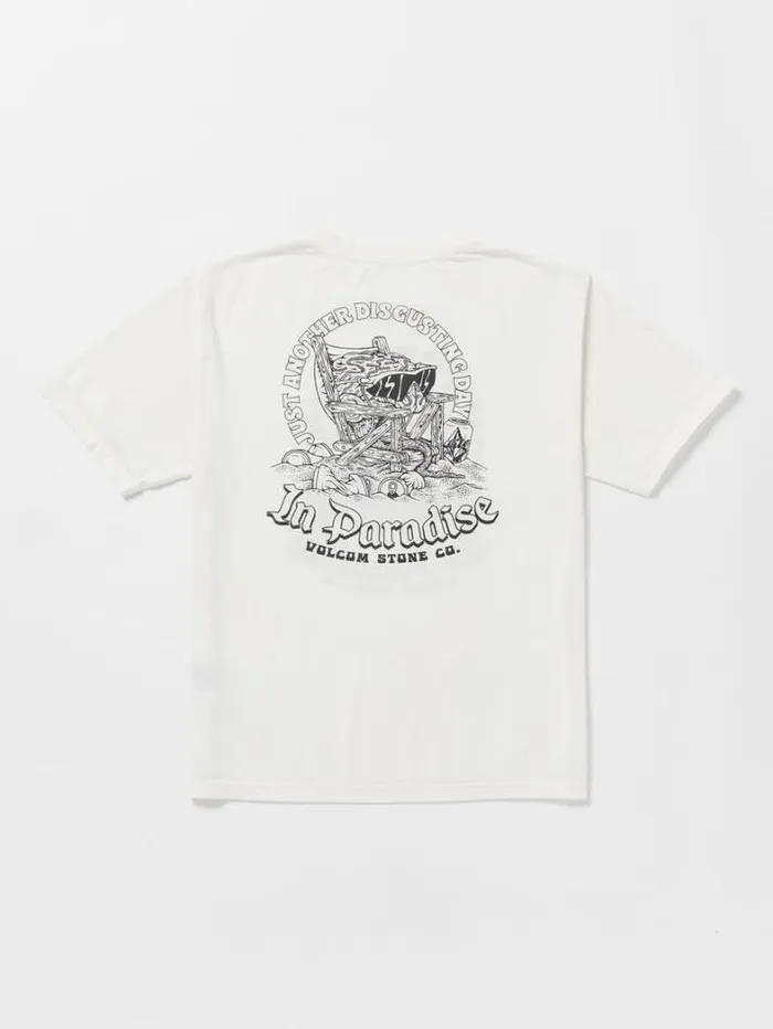 Mens TShirts and Tanks Volcom Skate Vitals Collin Provost Short Sleeve Tee 8211 Off White
