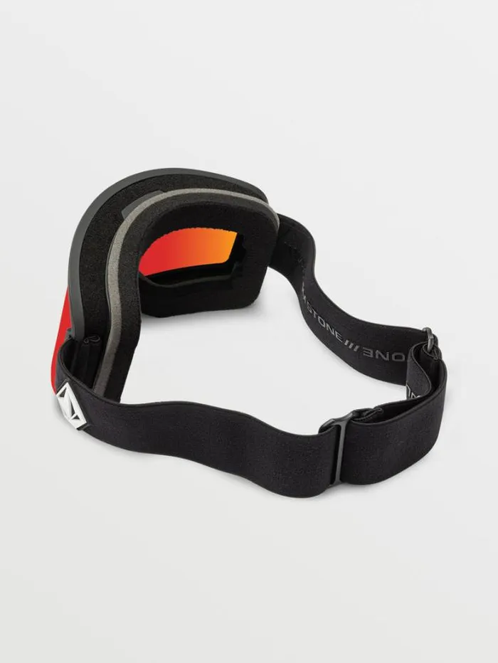 MensWomensKids Accessories Volcom Garden Goggle 8211 Matte Black Red ChromeBL