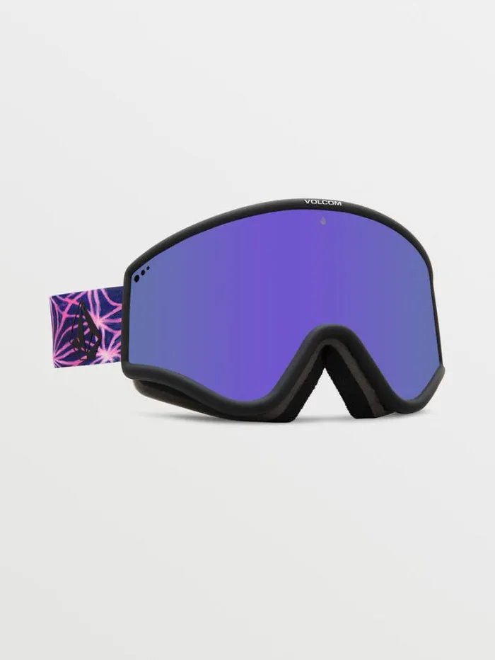 MensWomensKids Goggles Volcom Yae Goggle 8211 Mike Ravelson Purple ChromeBL