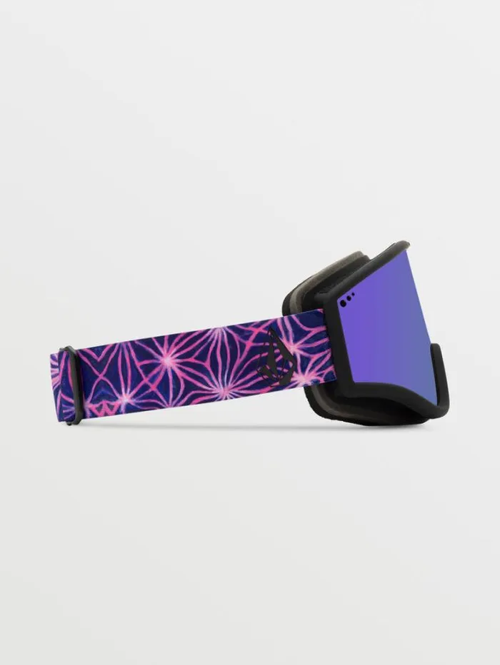MensWomensKids Goggles Volcom Yae Goggle 8211 Mike Ravelson Purple ChromeBL