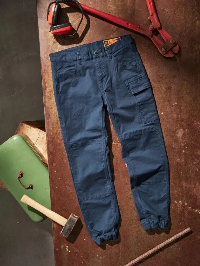 MensWorkwear Pants Volcom Caliper Cuff Pants 8211 Navy