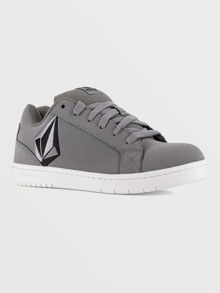 Mens Workwear Shoes Volcom Workwear Stone Shoes 8211 Grey