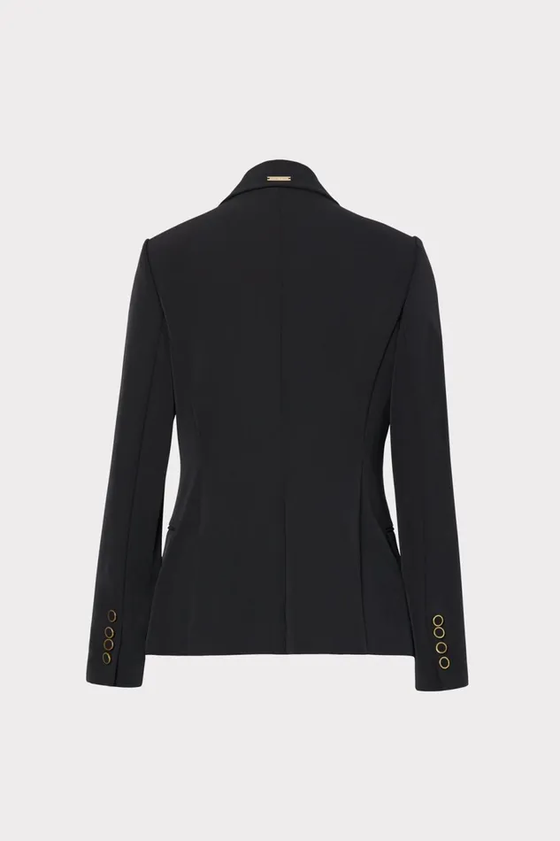 Milly Avery Cady Blazer Black Women Matching Sets