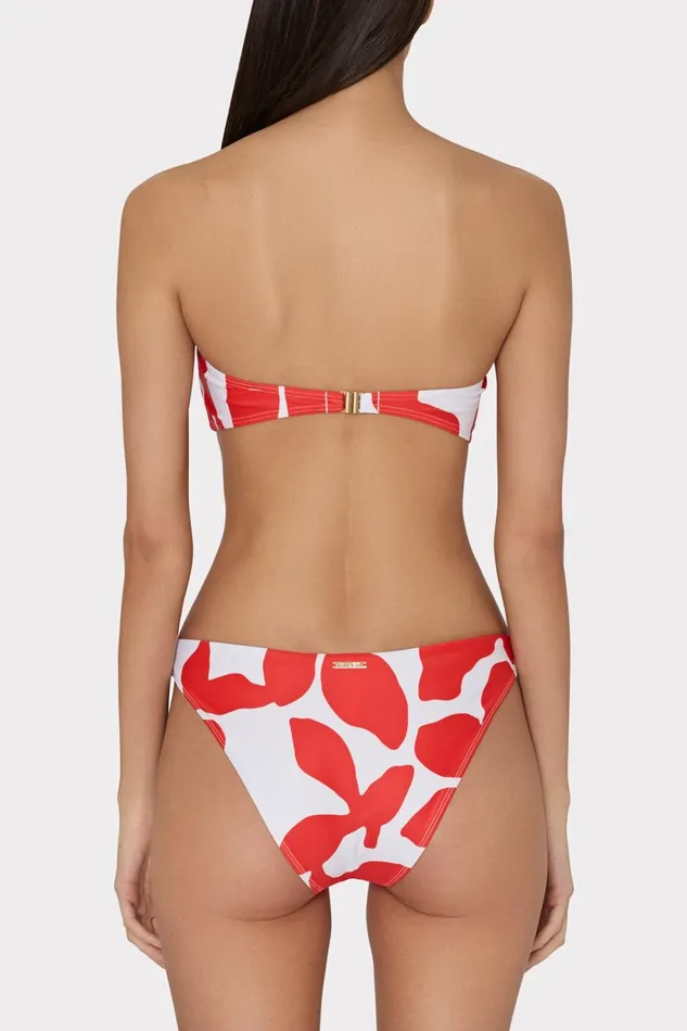 Milly Grand Foliage Bikini Top Redwhite Women Bikinis Milly Grand Foliage Bikini Top Redwhite Women Bikinis