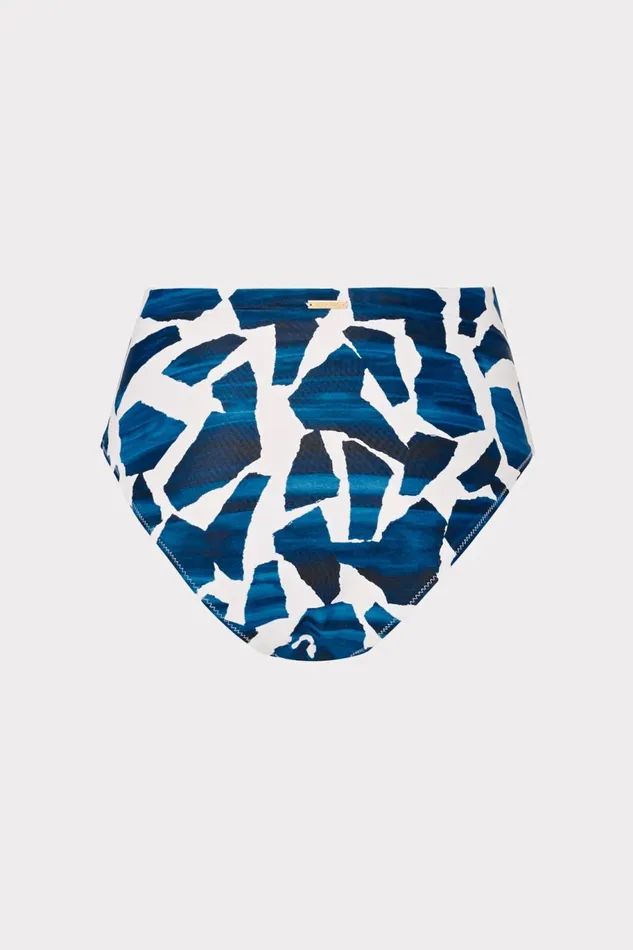 Milly Ocean Puzzle Tie Bikini Bottom Navy Multi Women Bikinis Milly Ocean Puzzle Tie Bikini Bottom Navy Multi Women Bikinis