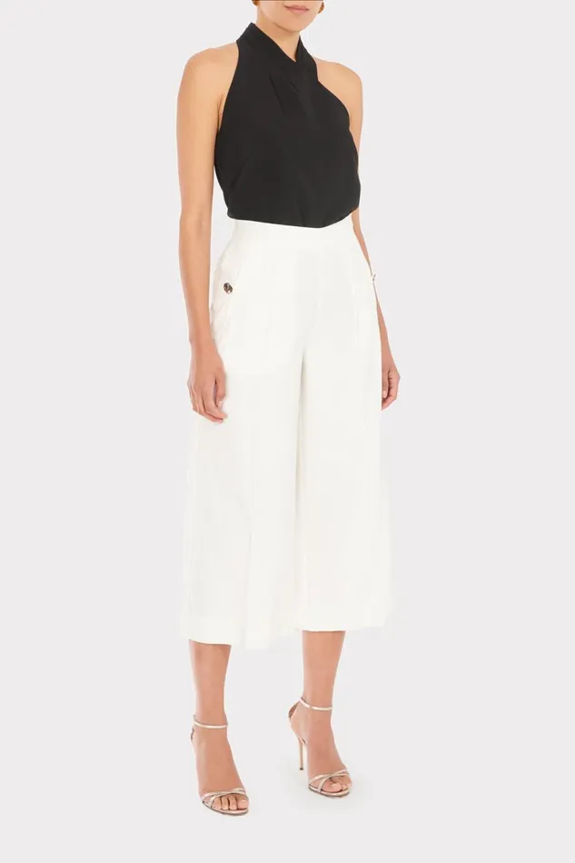 Milly Preston Cady Top Black Women Tops