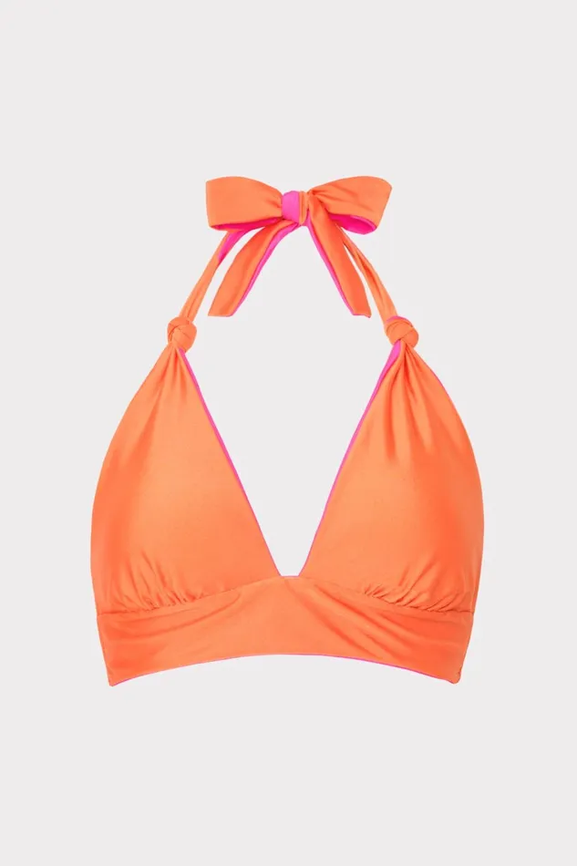 Milly Scala Reversible Bikini Top Pinkorange Women Bikinis Milly Scala Reversible Bikini Top Pinkorange Women Bikinis