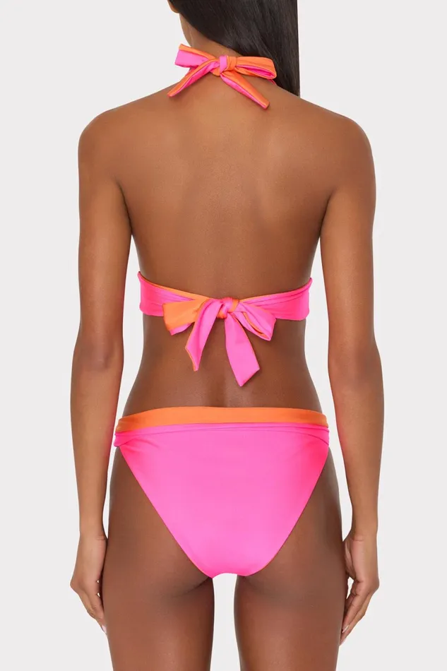Milly Scala Reversible Bikini Top Pinkorange Women Bikinis Milly Scala Reversible Bikini Top Pinkorange Women Bikinis
