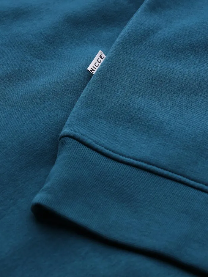 NICCE Hoodies and Sweatshirts Mens NICCE Mercury Sweatshirt Teal