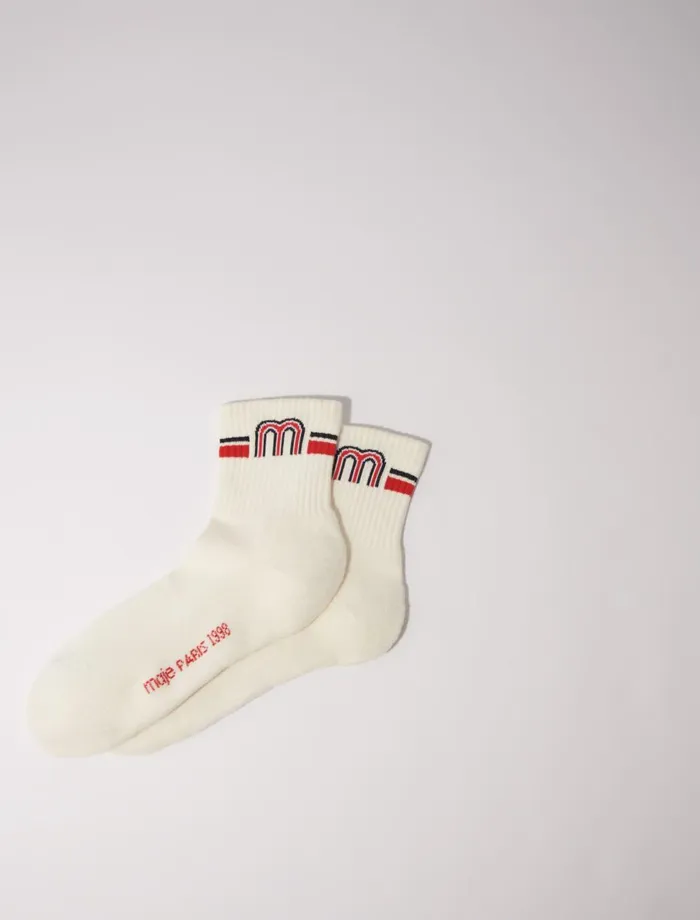 Other Accessories Women Maje Ankle Socks Multicoloured
