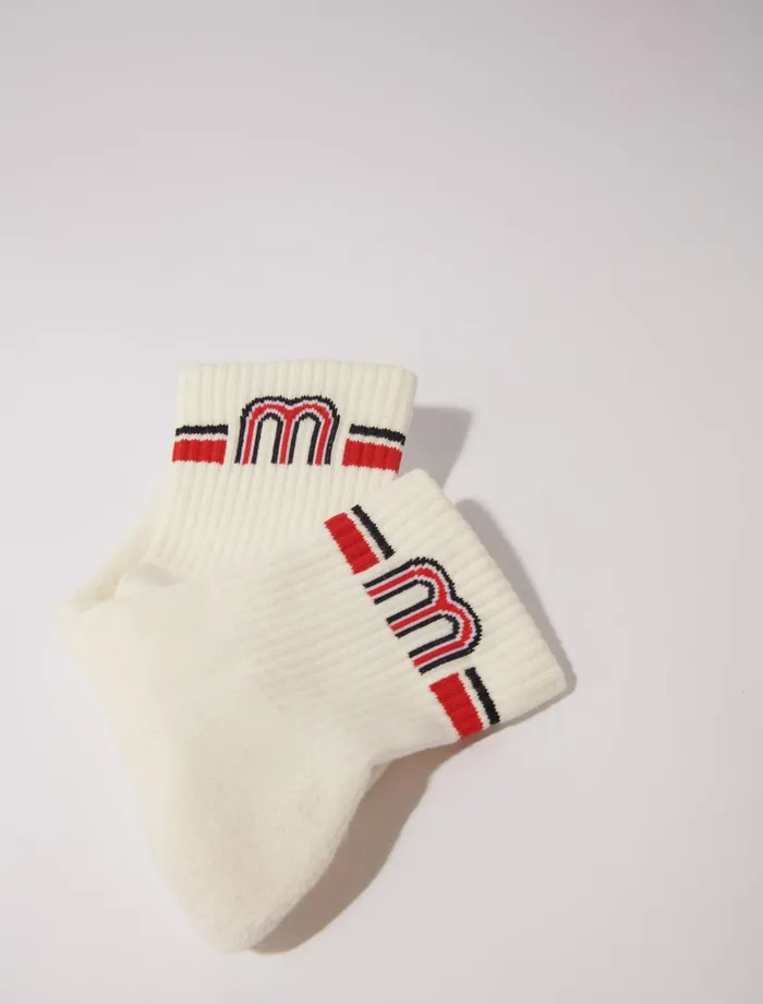 Other Accessories Women Maje Ankle Socks Multicoloured