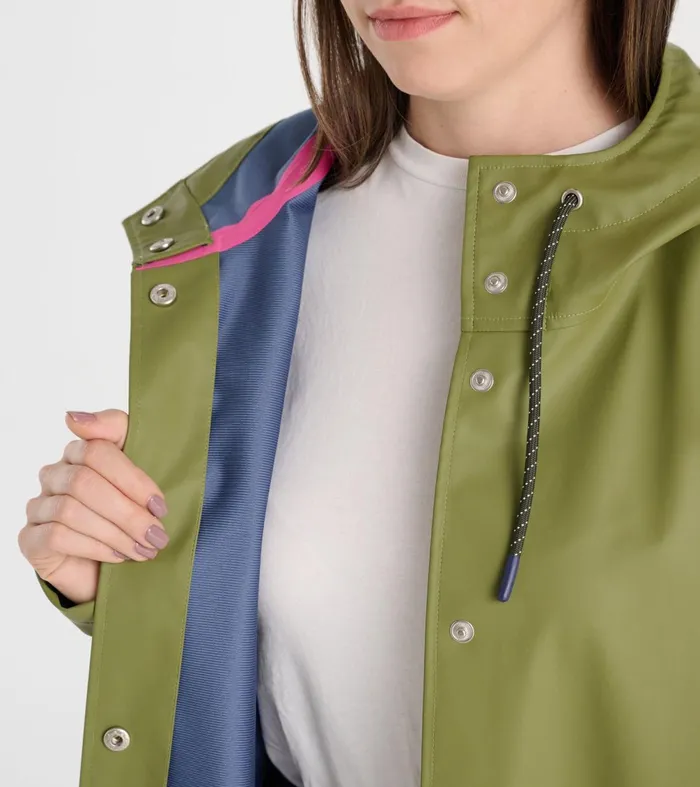 Outerwear Women Hatley Newport Rain Jacket 8211 Loden Green