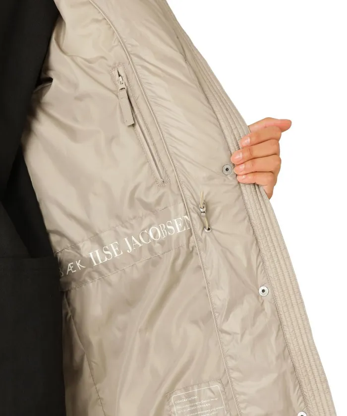 Padded Coat 8211 Cobblestone Outerwear Ilse Jacobsen All Jackets And Coats Padded Coat 8211 Cobblestone Outerwear Ilse Jacobsen All Jackets And Coats