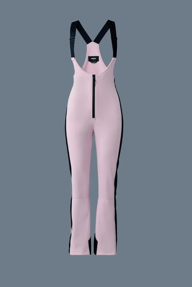 Pants Women Mackage GIA Agile360 Fitted Ski Pants With Suspenders Black Pants Women Mackage GIA Agile360 Fitted Ski Pants With Suspenders Black