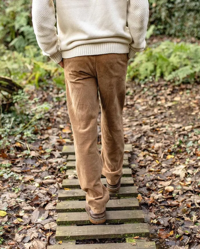 Passenger Clothing Adventurer Cord Trouser Coconut Men Trousers
