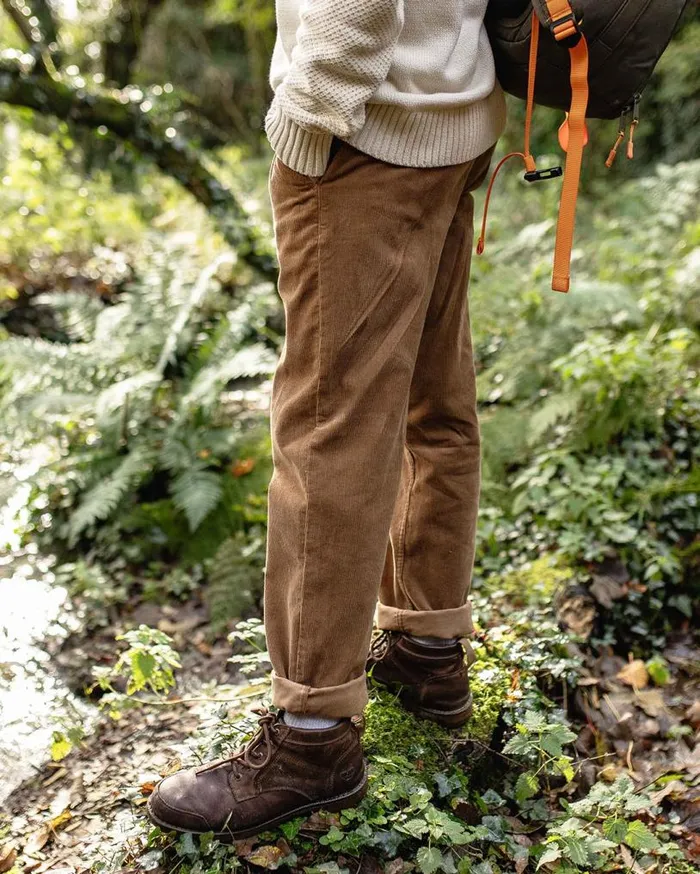 Passenger Clothing Adventurer Cord Trouser Coconut Men Trousers