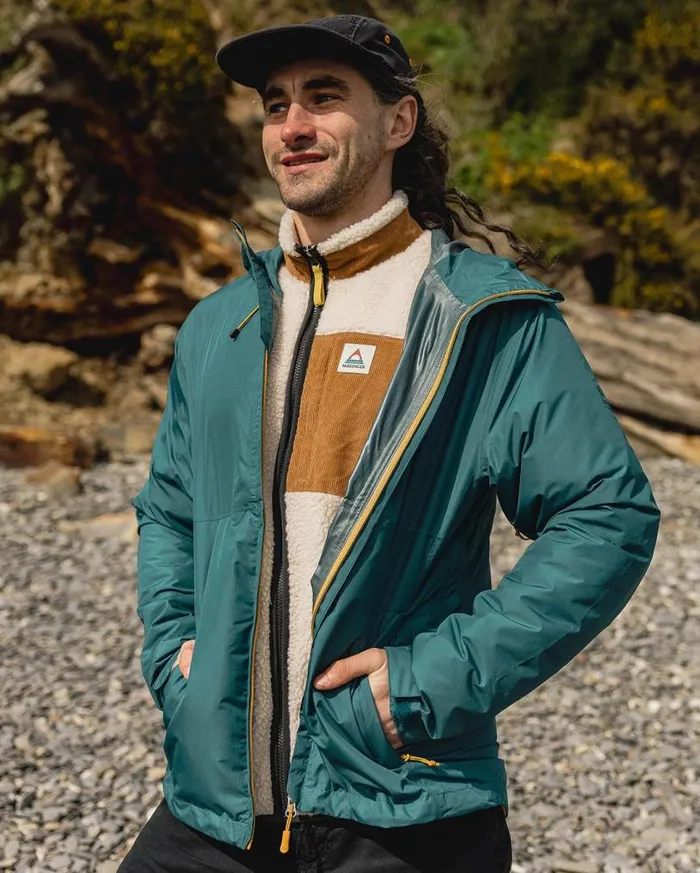 Passenger Clothing Echo Recycled Water Resistant Jacket Mediterranean Men Jackets
