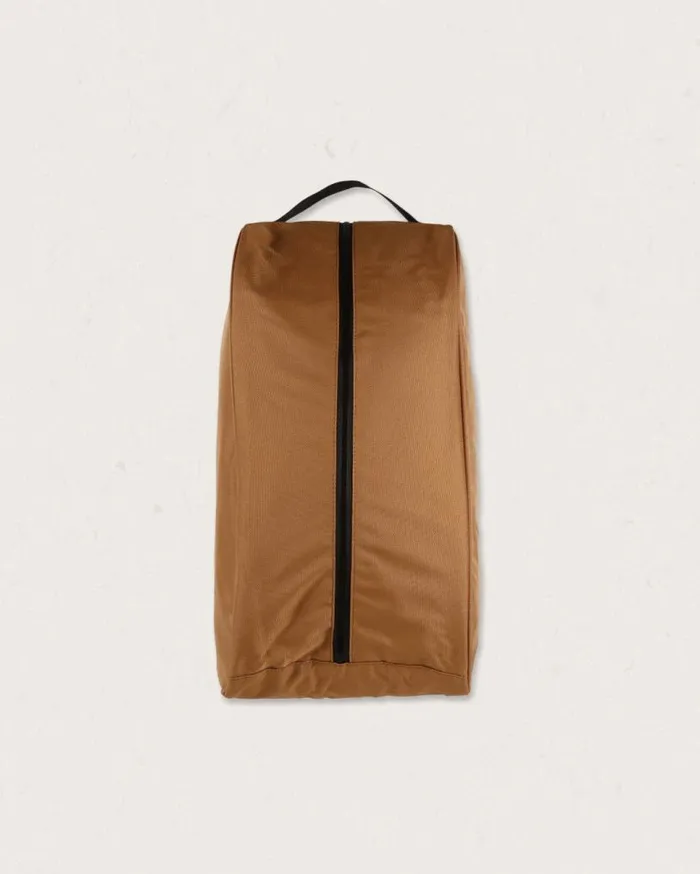 Passenger Clothing Explore Recycled Boot Bag Golden Brown WomenMen Backpacks and Bags